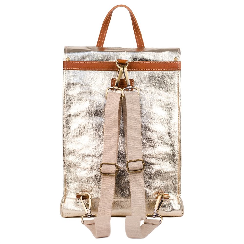 UNUSED UASHMAMA CHIARA BAG -color Platino
